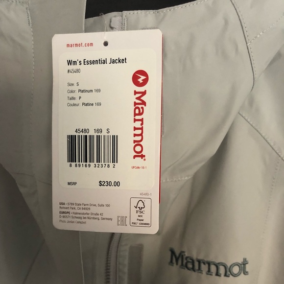 NWT 🍭 Marmot Essential Jacket - Picture 5 of 5